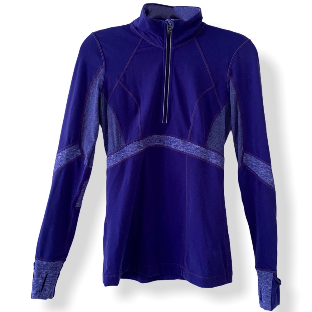 Lululemon Full Zip Up Activewear Blue Jacket 6